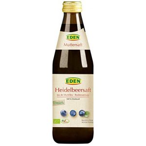 Heidelbeersaft Eden Muttersaft bio (6 x 330 ml)