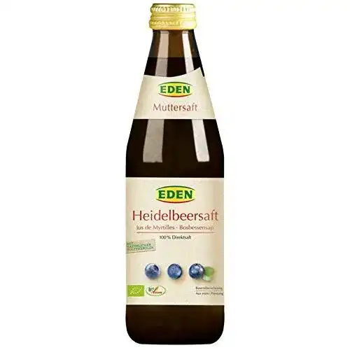 Heidelbeersaft Eden Muttersaft bio (6 x 330 ml)