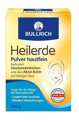 Heilerde BULLRICH Pulver hautfein | Hilfe bei Akne 500 g