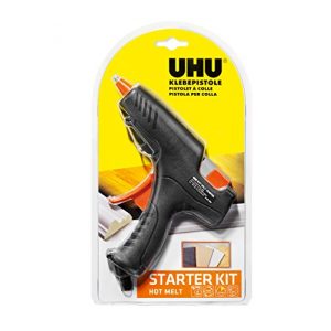 Heißklebepistole UHU Hot Melt Starter-Kit (Pistole + 6 Patronen)