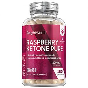 Himbeer-Ketone WeightWorld Raspberry Ketone Pure – 1200mg