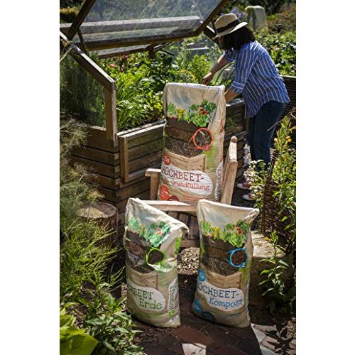 Hochbeeterde Floragard Universal Bio Hochbeet-Kompost 40 Liter