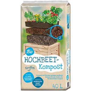Hochbeeterde Floragard Universal Bio Hochbeet-Kompost 40 Liter