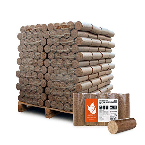 Die beste holzbriketts heizfuxx hartholz nestro xl 10kg x 96 gebinde 960kg Bestsleller kaufen