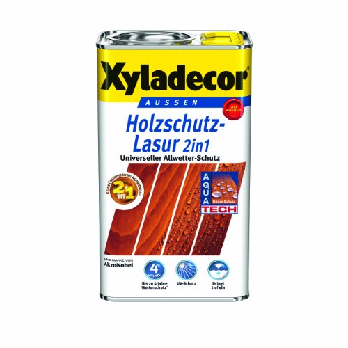 Die beste holzlasur xyladecor holzschutzlasur 2in1 aussen 5 liter farblos Bestsleller kaufen