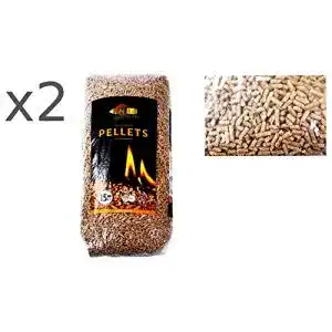 Holzpellet HIT HOLZ 2x15kg Holz-Pellets 6mm ENplus A1DIN