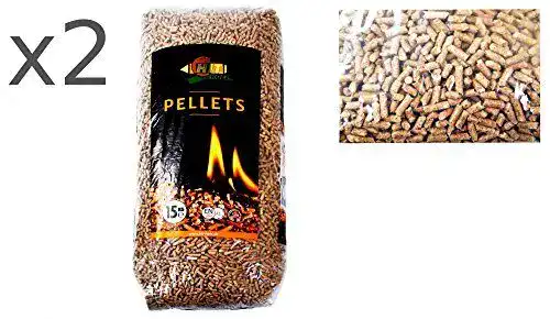Holzpellet HIT HOLZ 2x15kg Holz-Pellets 6mm ENplus A1DIN