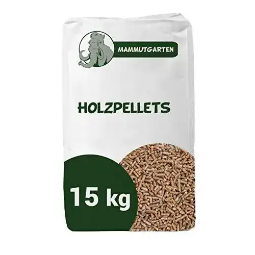 Holzpellet Mammutgarten s Kiefer Pellets Qualität 6mm 2 x 15kg