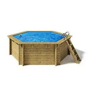 Holzpool Paradies Pool ® Lani Einzelbecken inkl. Zubehör