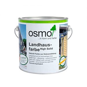 Holzschutzfarbe OSMO Landhausfarbe steingrau 750 ml