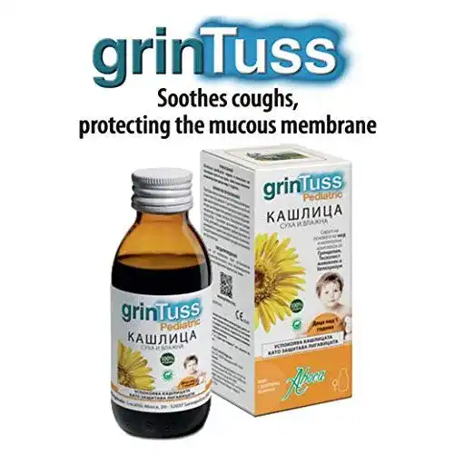 Hustensaft Aboca Grintuss Kindersaft bei Husten, 210 g Lösung