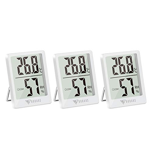 Die beste hygrometer doqaus digital thermometer innen 3 stueck thermo Bestsleller kaufen