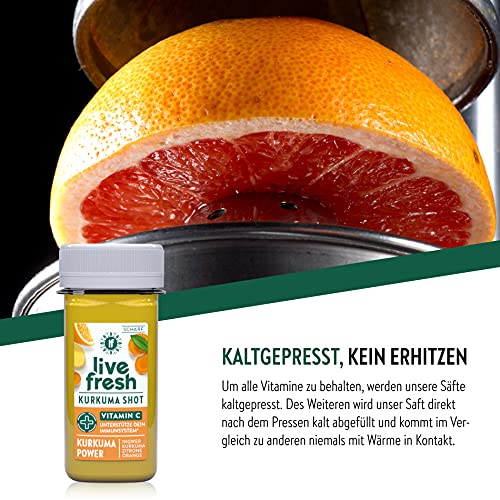 Ingwer-Shot LiveFresh GmbH & Co. KG LiveFresh® 60 ml Flasche