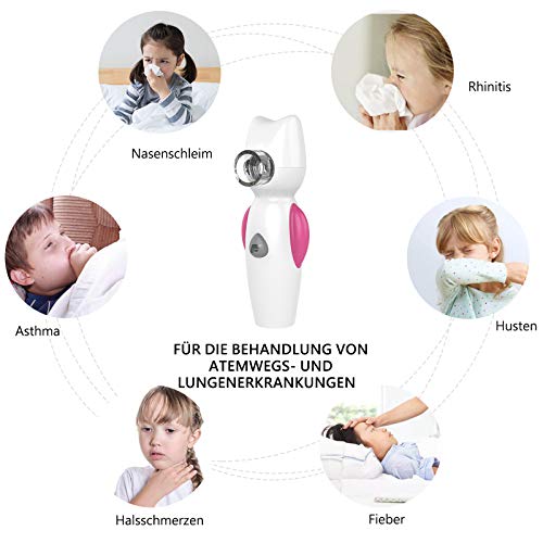 Inhaliergerät Kinder FEELLIFE Inhalator Vernebler, Inhalationsgerät