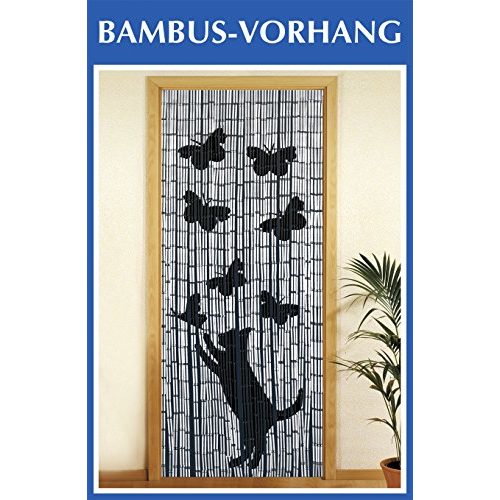 Insektenschutz-Vorhang WENKO Bambusvorhang 90 x 200 cm
