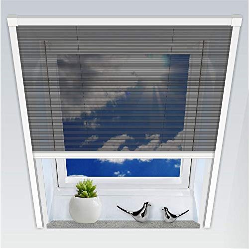 Insektenschutzrollo 1PLUS Fliegengitter Plissee für Dachfenster