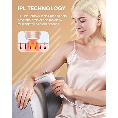IPL-Geräte INNZA IPL Haarentfernungsgerät für Männer und Frauen