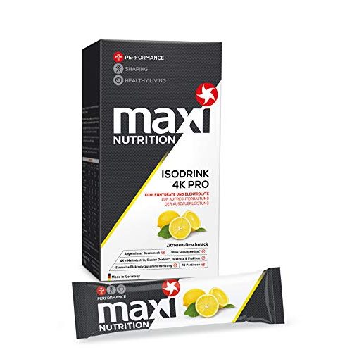 Die beste isotonische getraenke maxinutrition iso drink zitrone 4 x 330 g Bestsleller kaufen