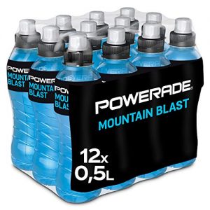 Isotonische Getränke Powerade Sports Mountain Blast, (12 x 500 ml)