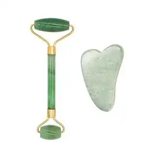 Jade-Roller LDREAMAM Jade Roller Massagegerät,Jade Roller