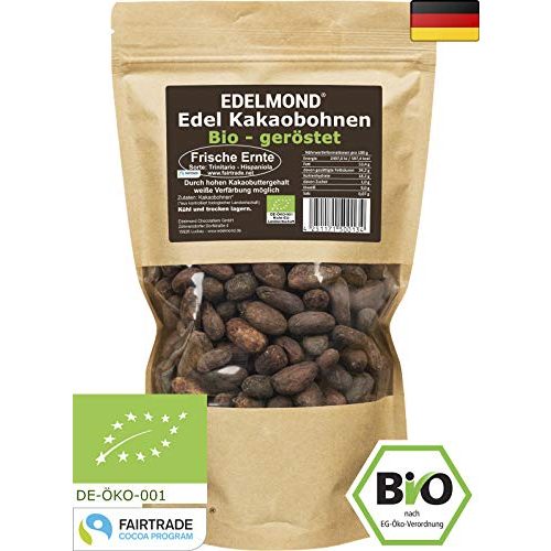 Die beste kakaobohnen edelmond geroestete fair trade bio frische roestung Bestsleller kaufen