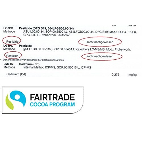 Kakaobohnen Edelmond geröstete FAIR TRADE. Bio frische Röstung