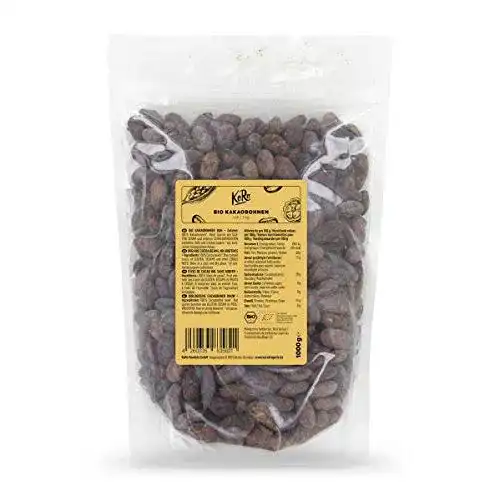 Kakaobohnen KoRo – Bio 1 kg – Feinste Kakaobohne Sorte Criollo