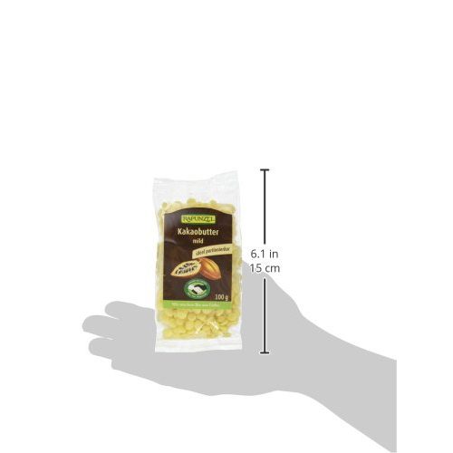 Kakaobutter Rapunzel mild HIH, 3er Pack (3 x 100 g)