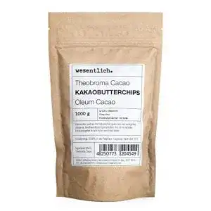 Kakaobutter wesentlich. chips (1000g)