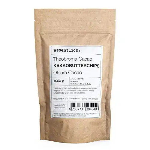 Kakaobutter wesentlich. chips (1000g)