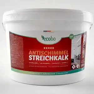 Kalkfarbe BAU DISCOUNT 10l ecobo Antischimmel Streichkalk
