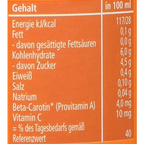 Karottensaft HiPP 100% Bio-Direkt-Säfte, Direktsaft 6 x 330 ml