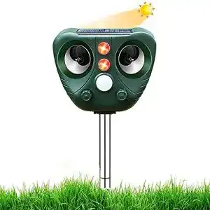 Katzenschreck Queath 2021 Neu ,Ultraschall Abwehr Solarbetrieb