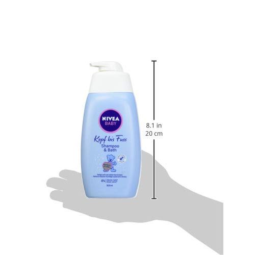 Kinder-Shampoo NIVEA BABY Kopf bis Fuß Shampoo & Bad 500 ml