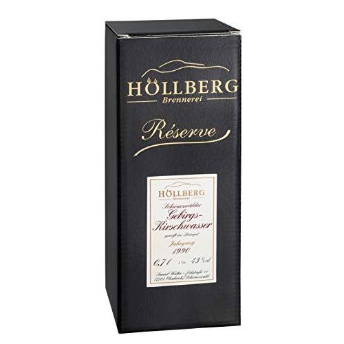 Kirschwasser Höllberg Original Gebirgs- Carré 43% Vol.