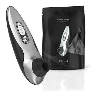Klitorissauger Womanizer Pro40 Black Edition Auflege-Vibrator