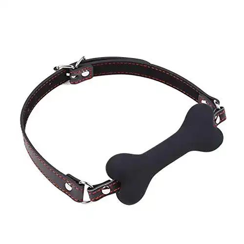 Knebel Roluck Hundeknochen Mund Einstellbar Mundball