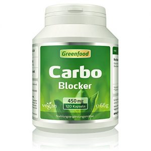 Kohlenhydratblocker Greenfood Carbo Blocker, 450 mg