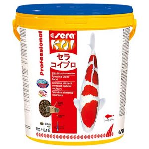Koifutter sera Koi Professional Spirulina-Farbfutter 7 kg