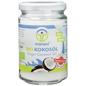 Kokosöl manako BIO / Kokosfett, kaltgepresst, 100% rein, 250 ml
