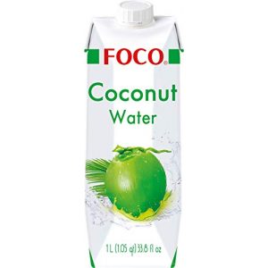Kokoswasser Foco Kokosnusswasser, exotisches Trendgetränk