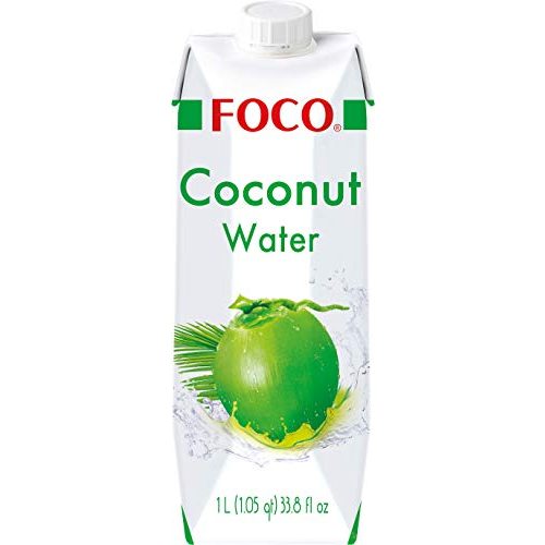 Kokoswasser Foco Kokosnusswasser, exotisches Trendgetränk