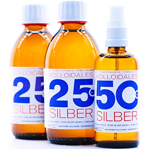 Die beste kolloidales silber puresilverh2o 600ml 25ppm 2 250ml spray Bestsleller kaufen