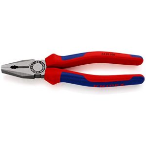 Combination pliers Knipex 03 02 200 SB Length: 225 mm, 200 mm