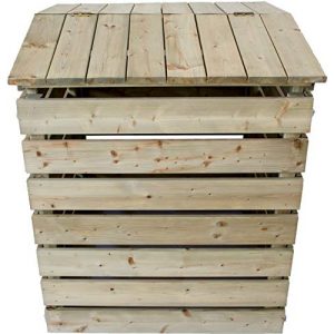 Komposter (Holz) Nativ Komposter aus Holz, 76x75x91 cm