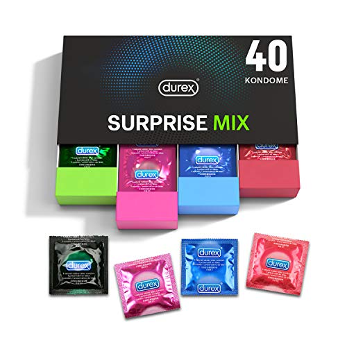 Die beste kondom durex surprise me in stylischer box 40er grosspackung Bestsleller kaufen