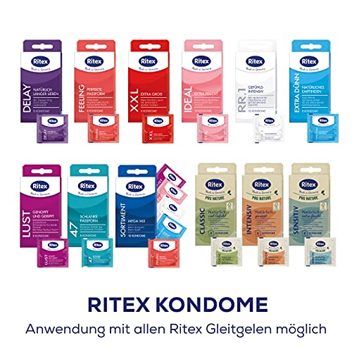 Kondom Ritex RR.1, Gefühlsintensiv, Hauchzart, 20 Stück