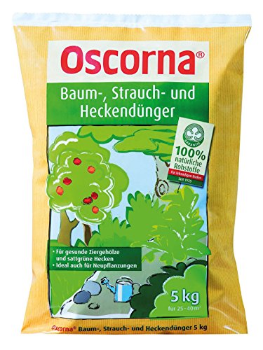 Die beste koniferenduenger oscorna baum strauch u heckenduenger 105 kg Bestsleller kaufen
