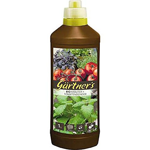 Kräuterdünger Gärtner’s Bio Dünger für Kräuter + Tomaten 1 Liter