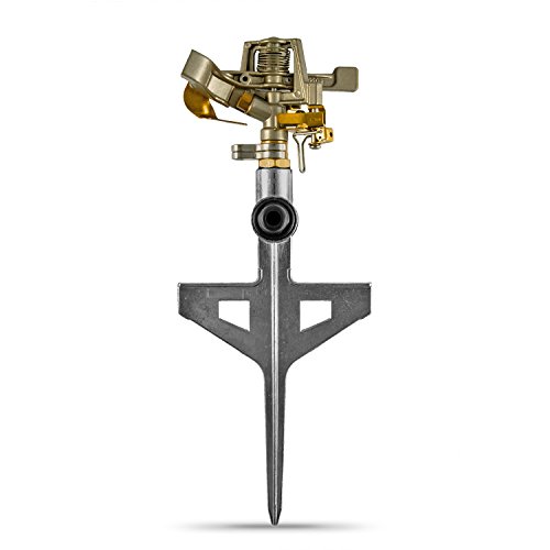 Kreisregner CLGarden Rasensprenger RS3 – massiv aus Metall – 360°